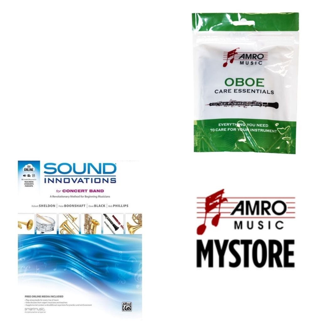 School Rental Night Lawrence County Beginner Oboe Pack w/ Book