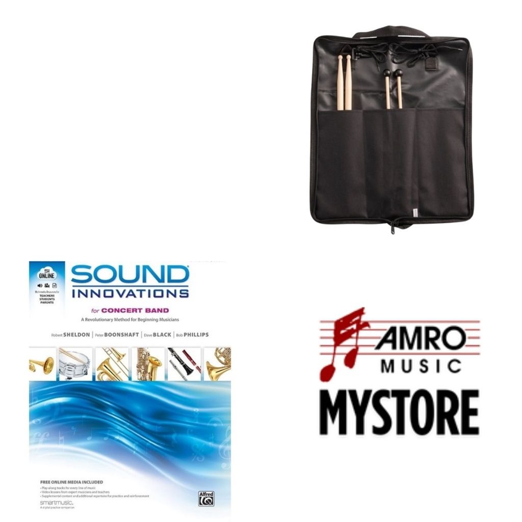 School Rental Night Lawrence County Beginner Percussion Pack w/ Book