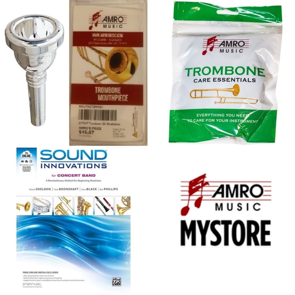 School Rental Night Lawrence County Beginner Trombone Pack w/ Book