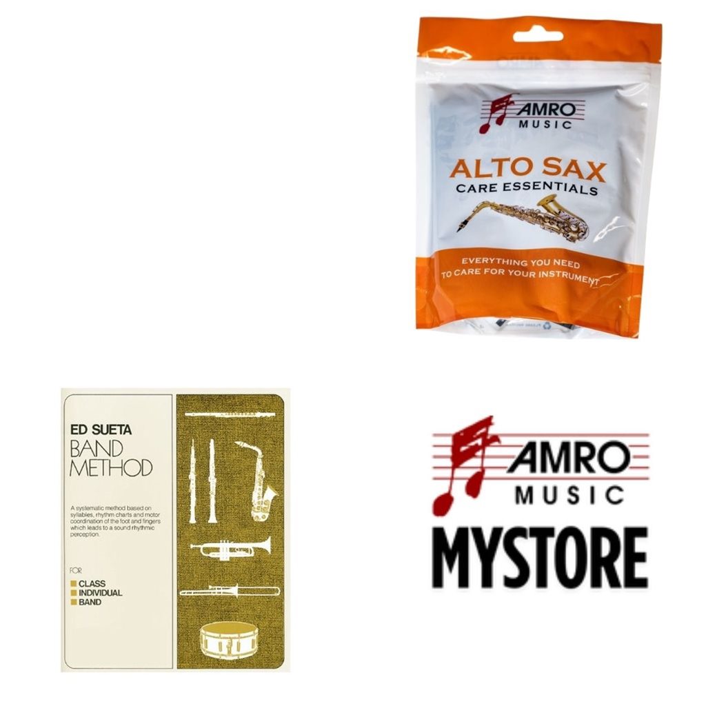 School Rental Night Alexander Jr. High Beginner Alto Sax Pack w/ Book