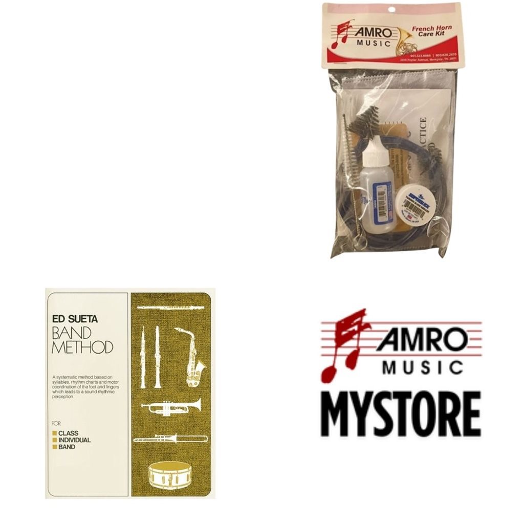 School Rental Night Alexander Jr. High Beginner French Horn Pack w/ Book