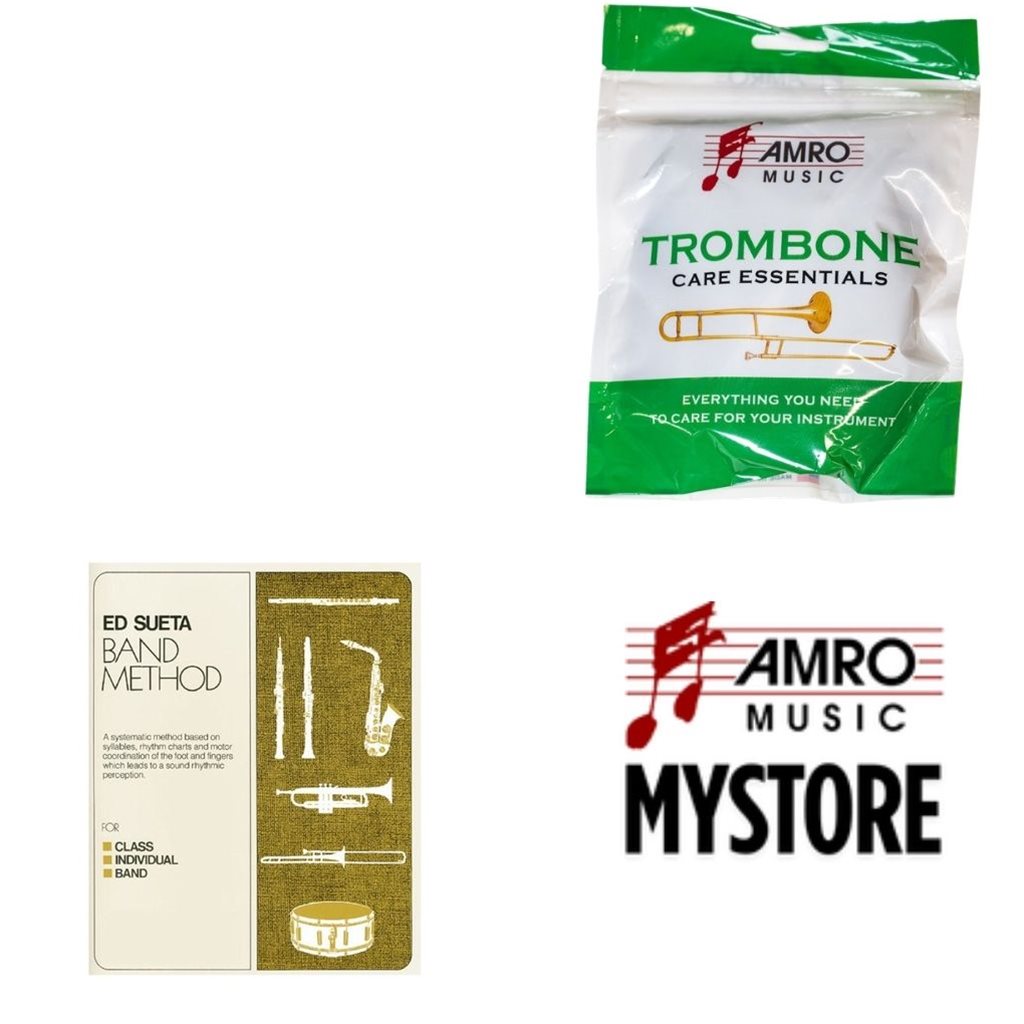 School Rental Night Alexander Jr. High Beginner Trombone Pack w/ Book