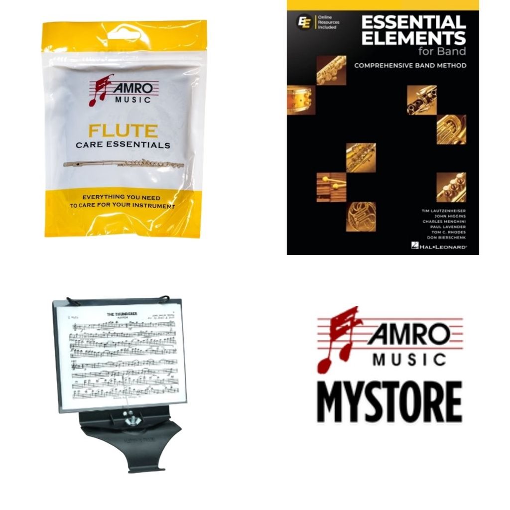 School Rental Night Northwest Rankin Beginner Flute Pack w/ Book