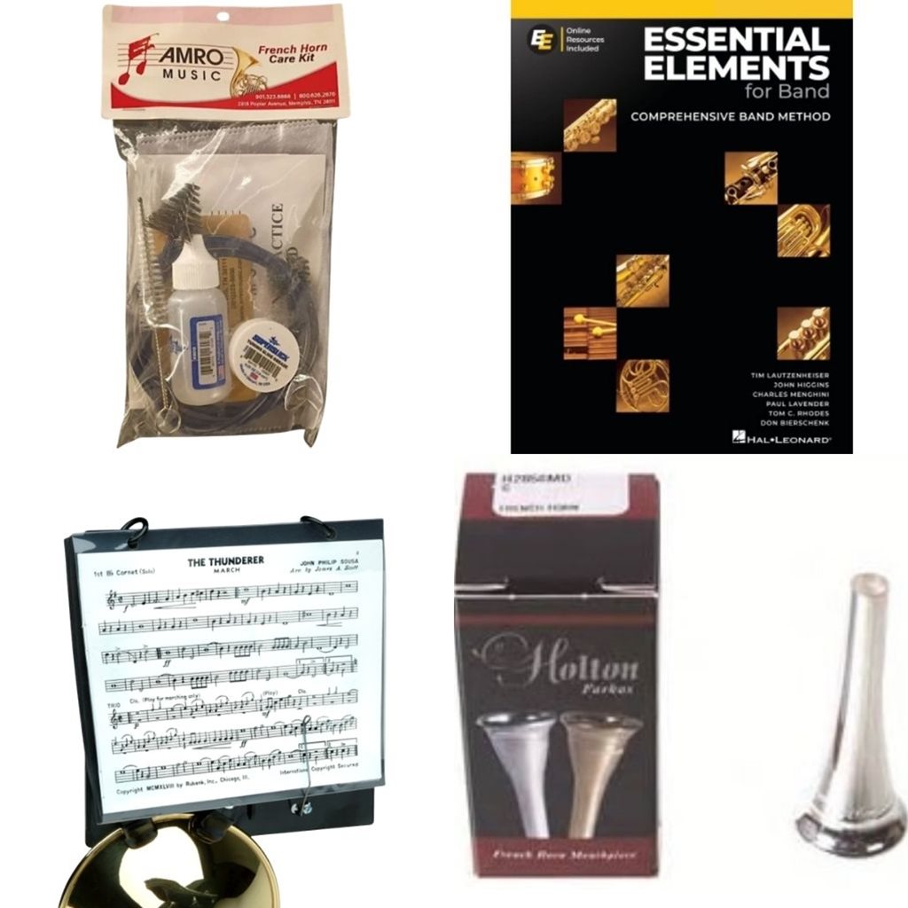 School Rental Night Norhtwest Rankin Beginner French Horn Pack w/ Book