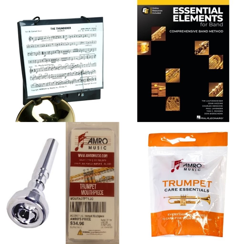 School Rental Night Northwest Rankin Beginner Trumpet Pack w/ Book