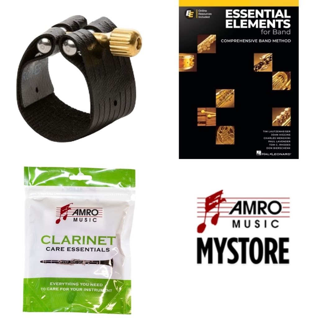 School Rental Night Mendenhall Jr. Beginner Clarinet Pack w/ Book