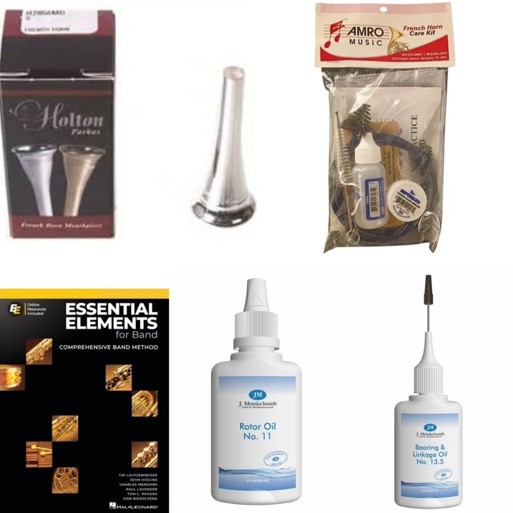 School Rental Night Lovett Elementary Beginner French Horn Pack w/ Book