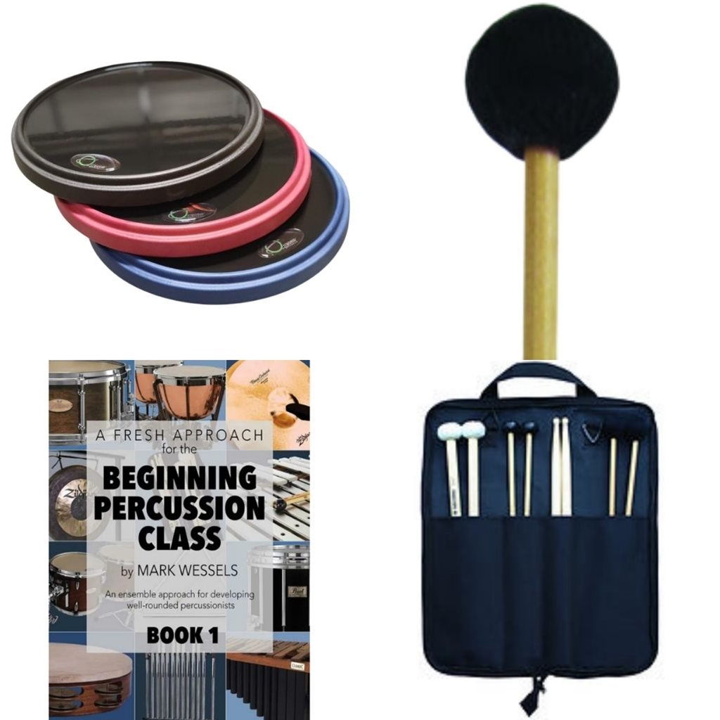 School Rental NIght Lovett Elementary Beginner Percussion Pack w/ Book