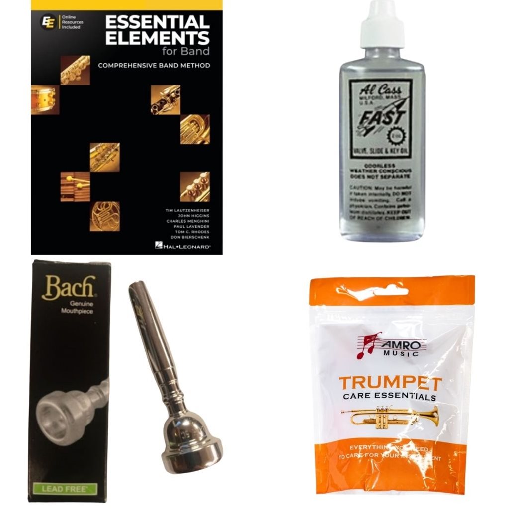School Rental Night Lovett Elementary Beginner Trumpet Pack w/ Book