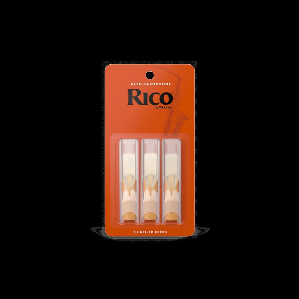 Rico #3 Alto Saxophone Reed 3 Pack