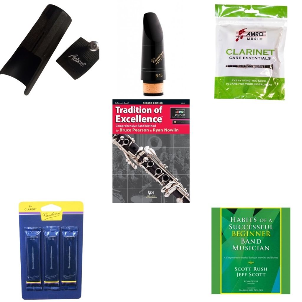 School Rental Night Bayou View Required Clarinet Supplies