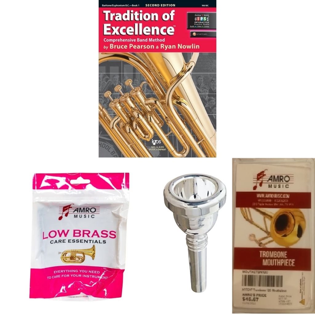 Amro Music Shool Rental Night Stone Middle Required Euphonium Supplies