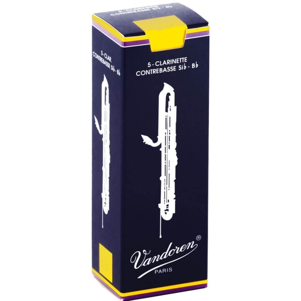 Vandoren #3 Contra Bass Clarinet Reed 5 Pack