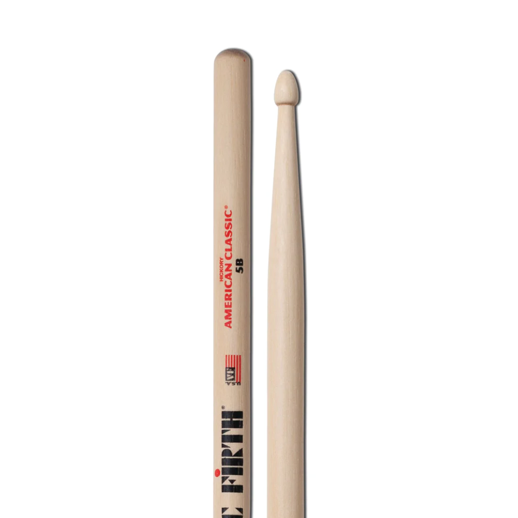 Vic Firth 5B Wood Tip Drum Sticks