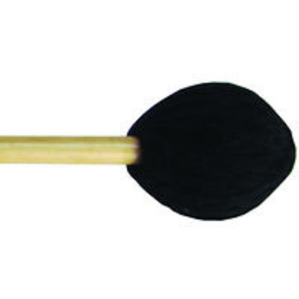 Salyers E20 Medium Black Yarn Marimba Mallets with Birch Handles
