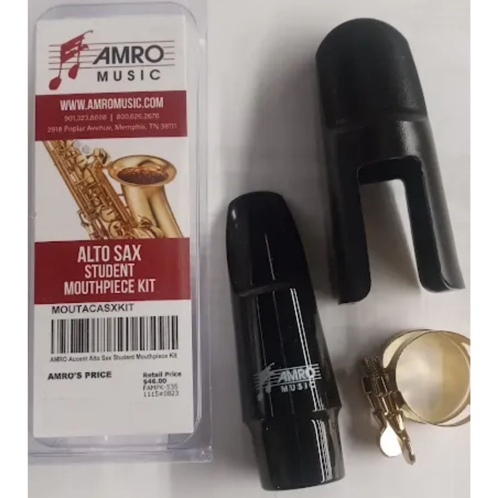 AMRO Alto Saxophone Student Mouthpiece Kit