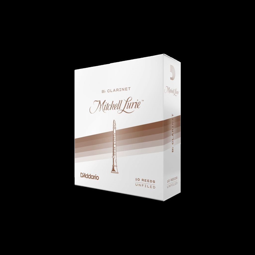 Mitchell Lurie #2.5 Bb Clarinet Unfiled Reed 10 Pack