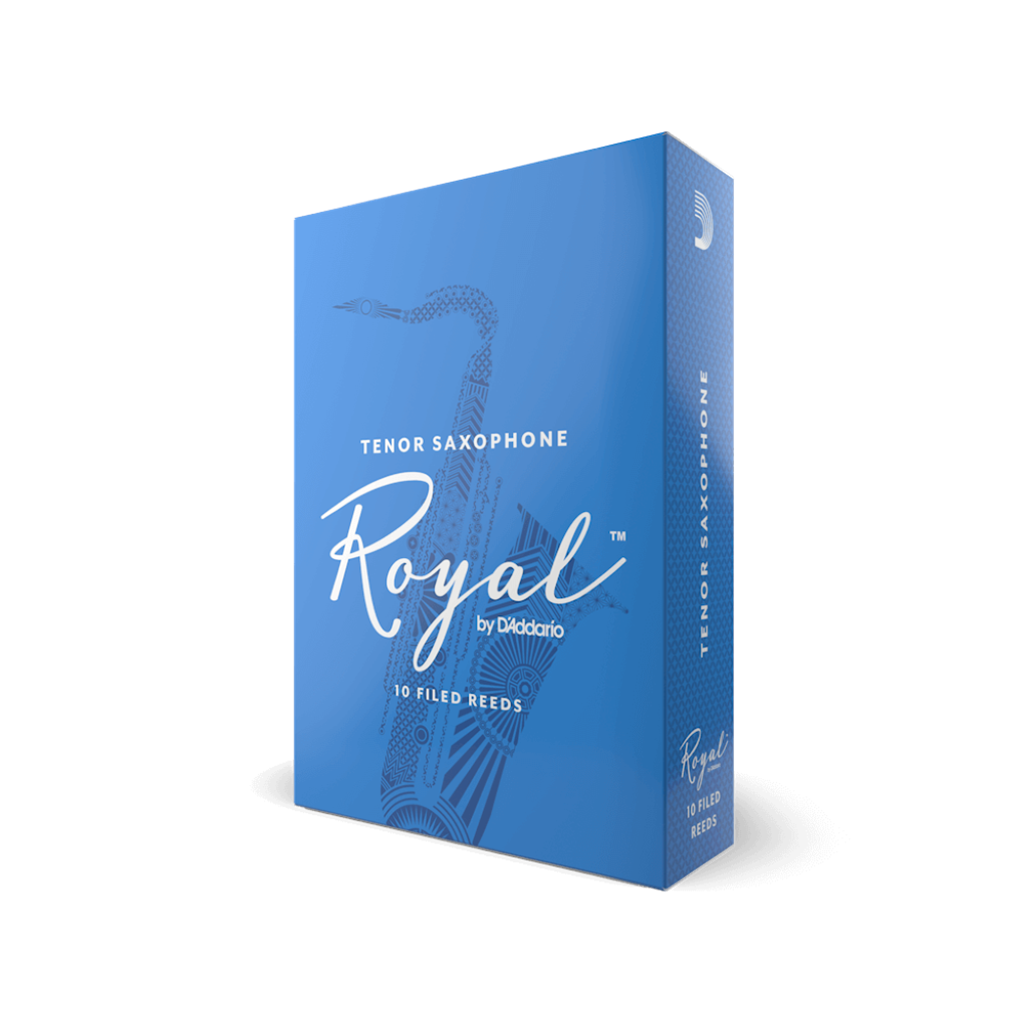 Royal #2.5 Tenor Sax Filed Reed 10 Pack