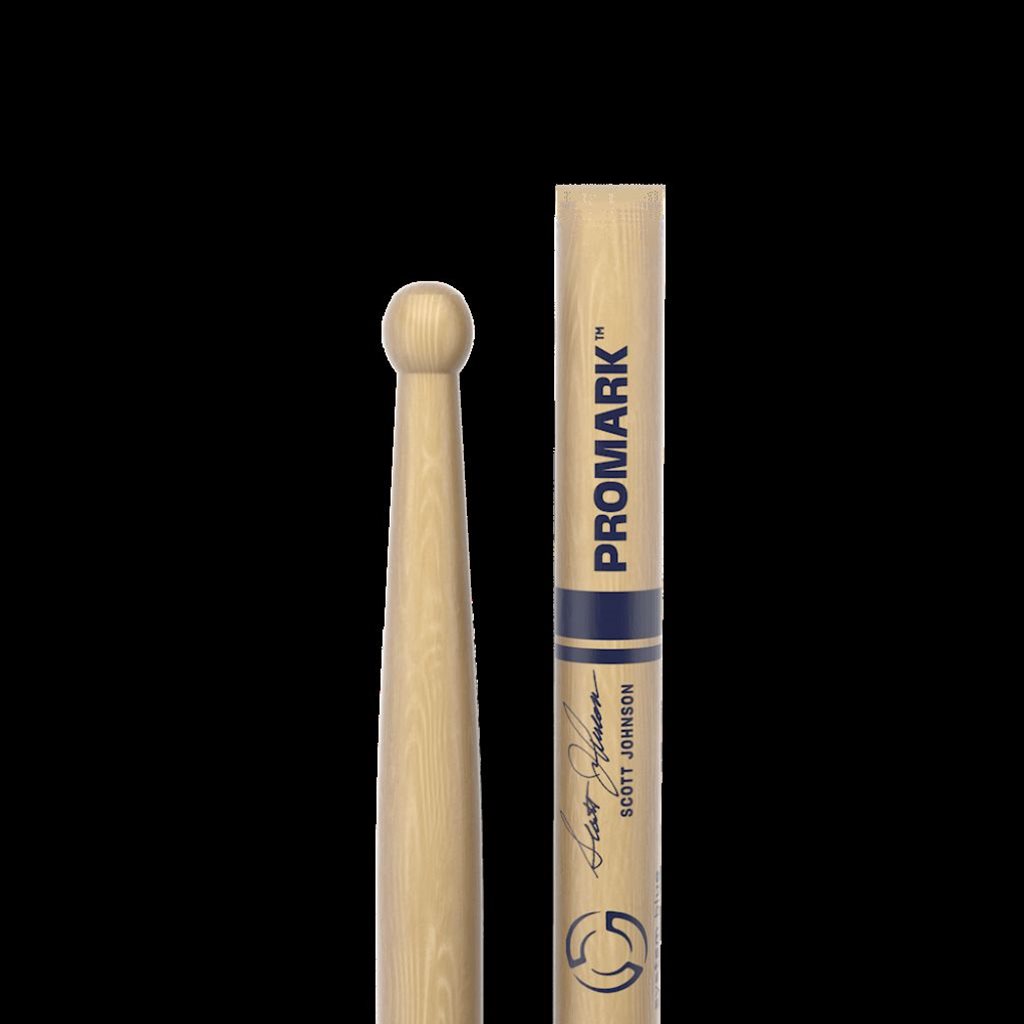 Promark DC17 System Blue Scott Johnson Wood Tip Marching Sticks