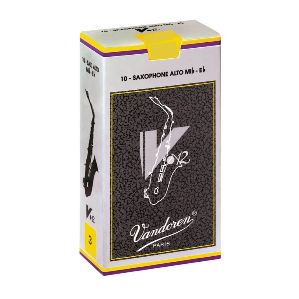 Vandoren #3.5 V12 Alto Saxophone Reed 10 Pack