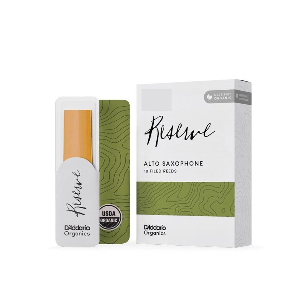 Daddario #3.5 Organic Reserve Alto Sax Reeds 10 Pack