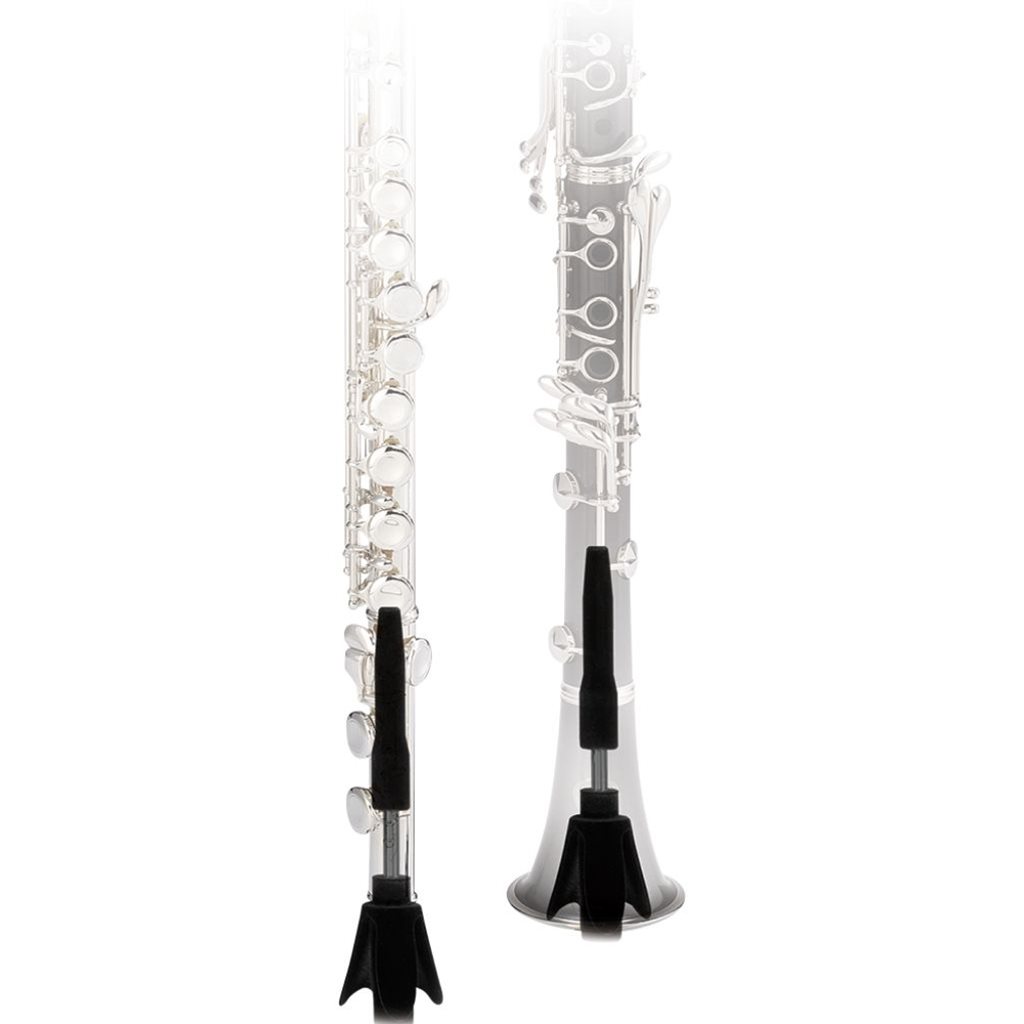 Hercules Single Flute Clarinet or Oboe Stand with Bag