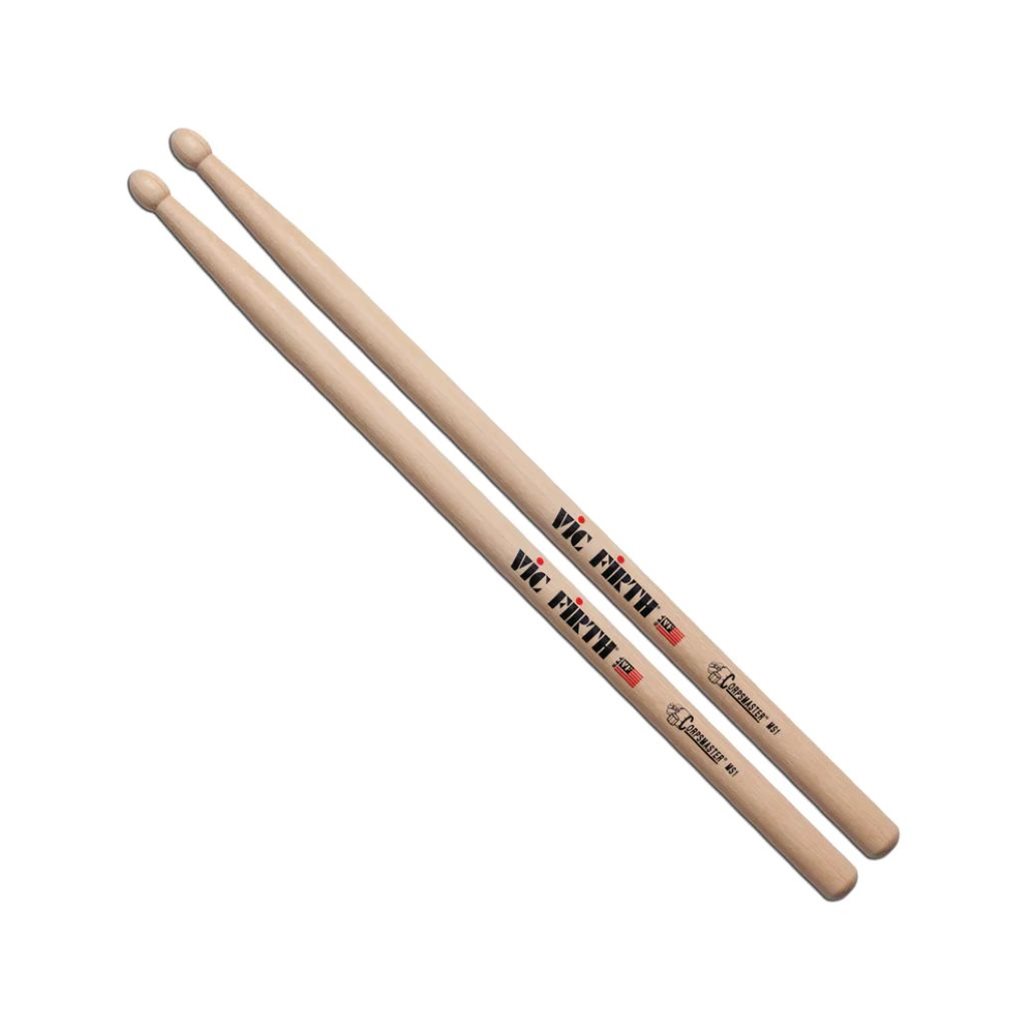 Vic Firth MS1 Corpsmaster Marching Snare Hickory Sticks
