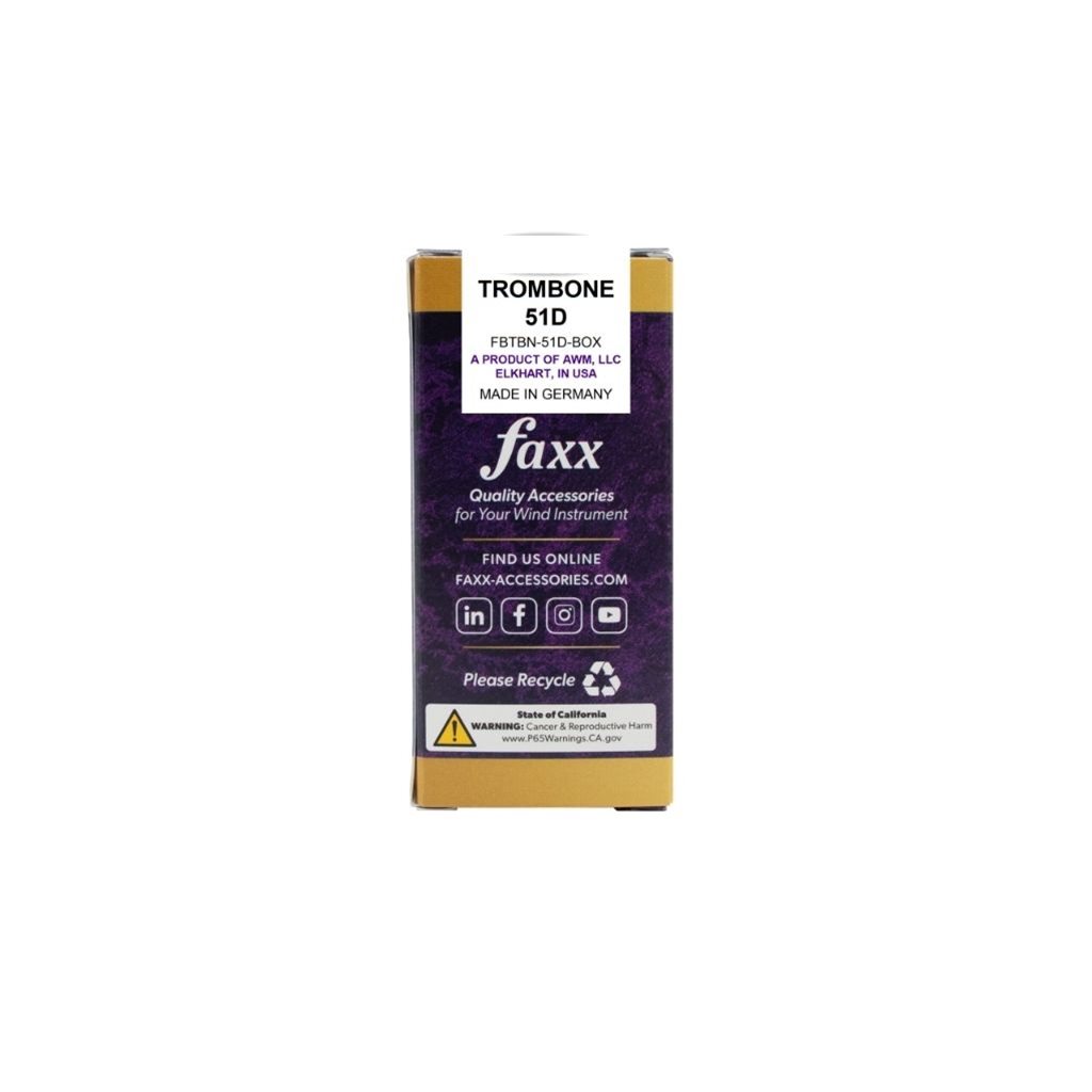Faxx 51D Trombone Mouthpiece
