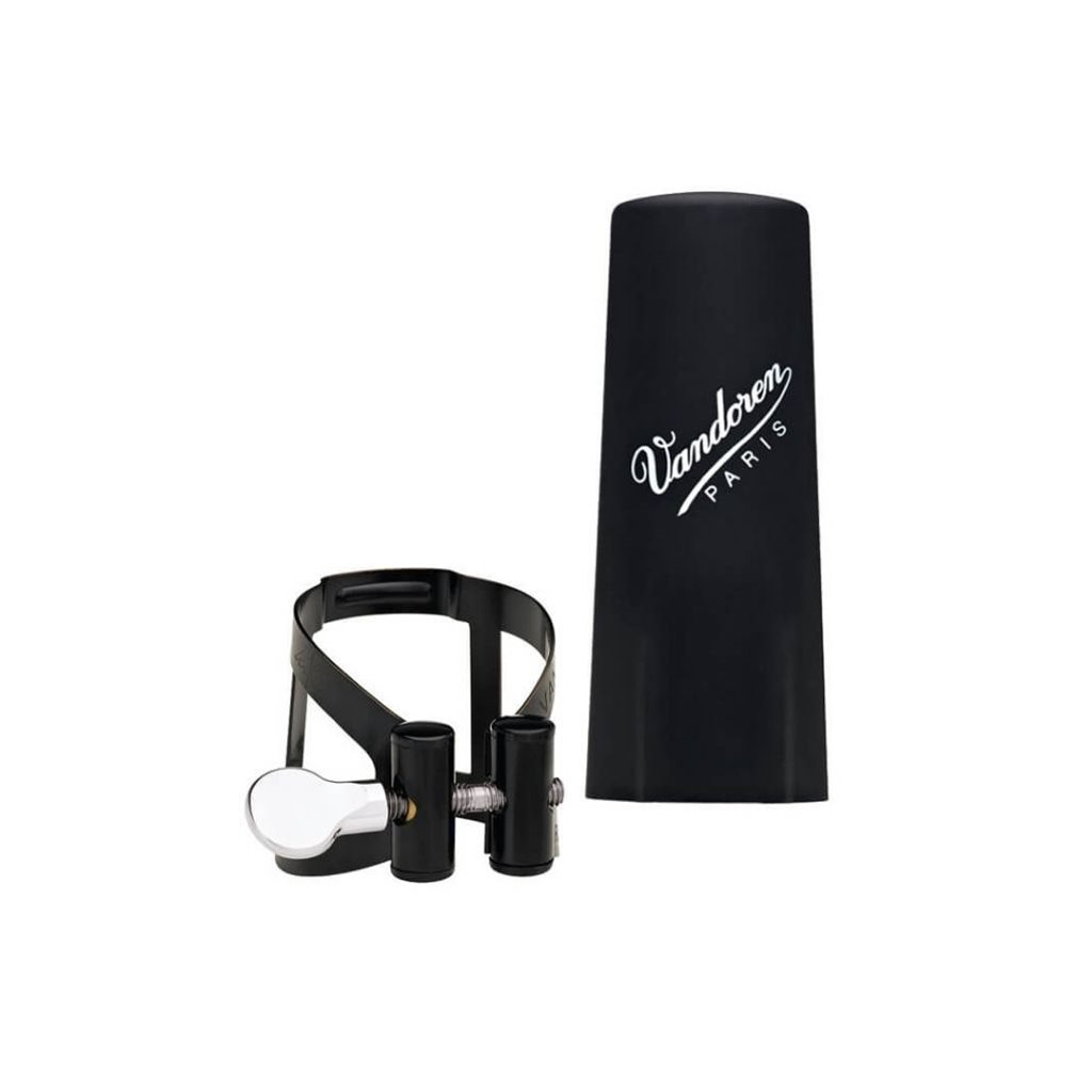 Vandoren M|O Bb Clarinet Black Ligature and Plastic Cap Set