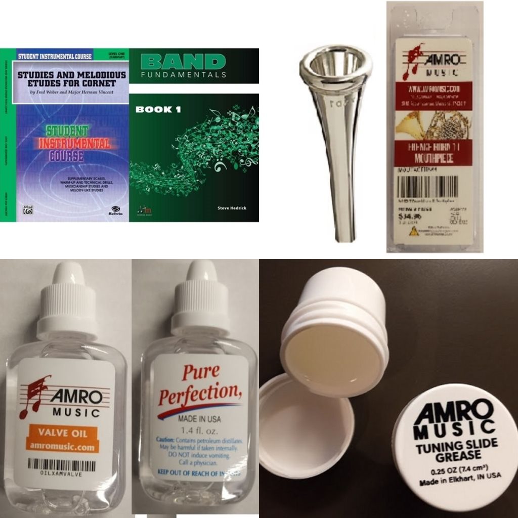 Bethel-Bryant Required French Horn Supplies