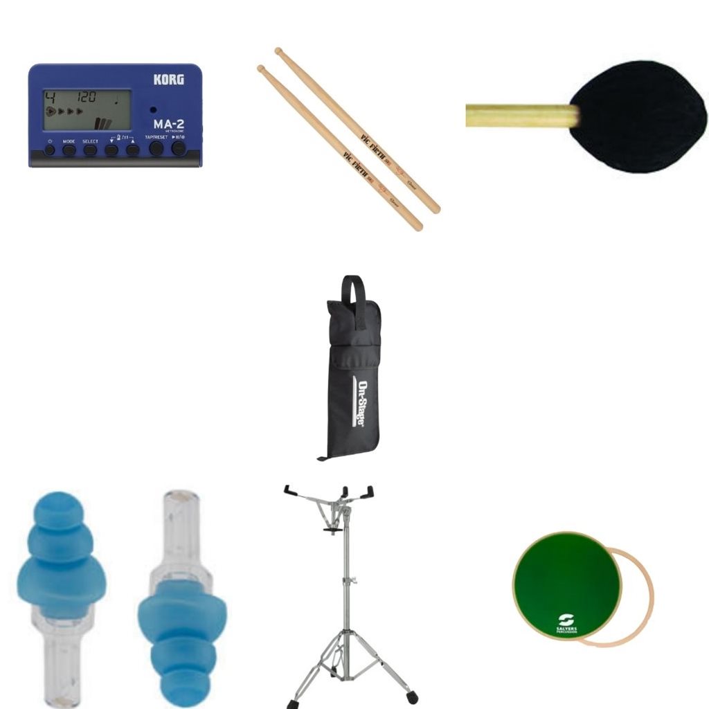 Pontotoc Required Percussion Supplies