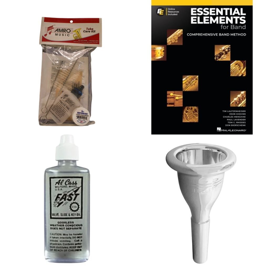 School Rental Night Germantown Middle MS Beginner Tuba Pack w/ Book