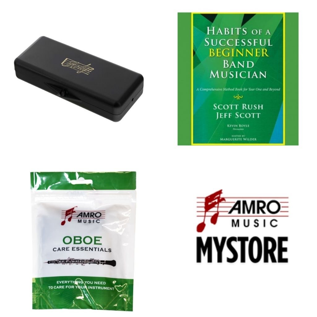 School Rental Night Brandon Middle Oboe Beginner Pack w/ Book