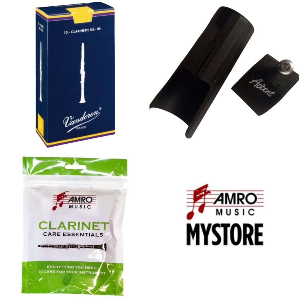 School Rental Night Pearl Beginner Clarinet Pack