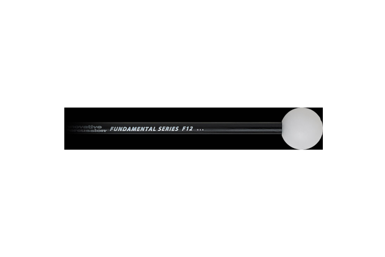 Innovative Percussion F12 Medium Hard Poly Fundamental Xylophone Mallets with Birch Handles