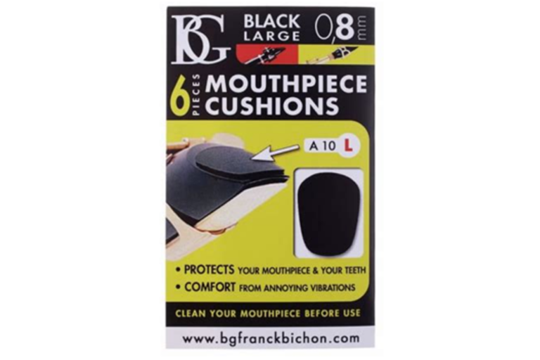 BG Soft Black Large Mouthpiece Patch 6 Pack