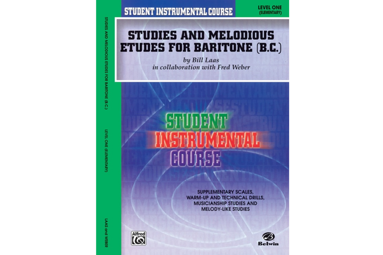 Student Instrumental Course: Studies and Melodious Etudes for Baritone (B.C.), Level I/ Baritone Horn
