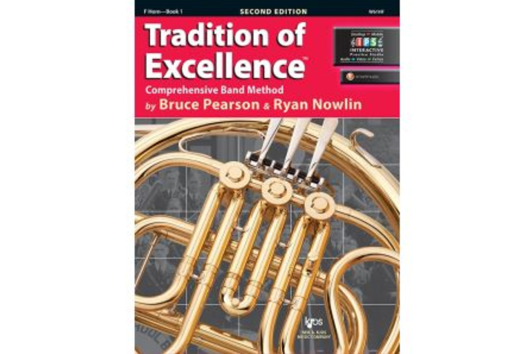 Tradition Of Excellence/Book 1/F Horn BK&CD&DVD