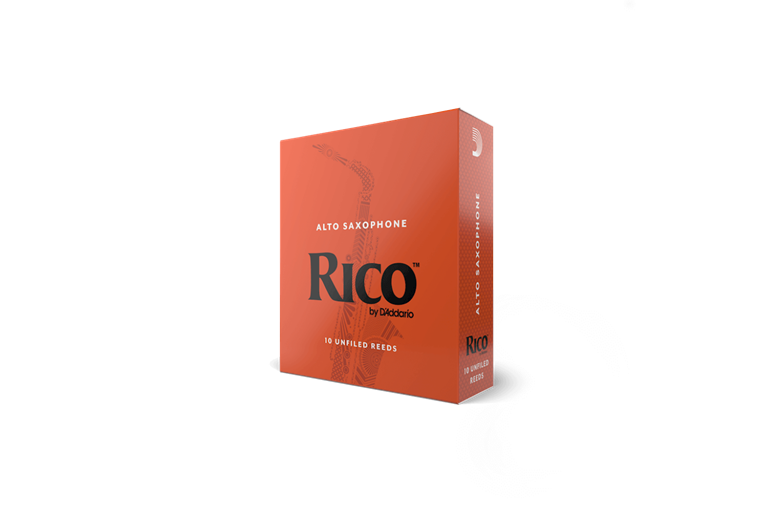 Rico #2.5 Alto Sax Unfiled Reed 10 Pack