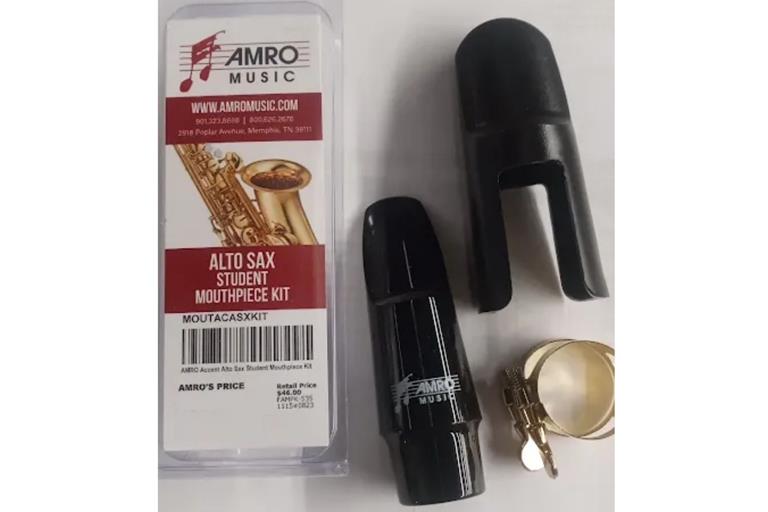 AMRO Alto Saxophone Student Mouthpiece Kit