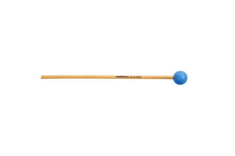Malletech BB34 Bob Becker Medium Rubber Xylophone Mallets with Rattan Handles